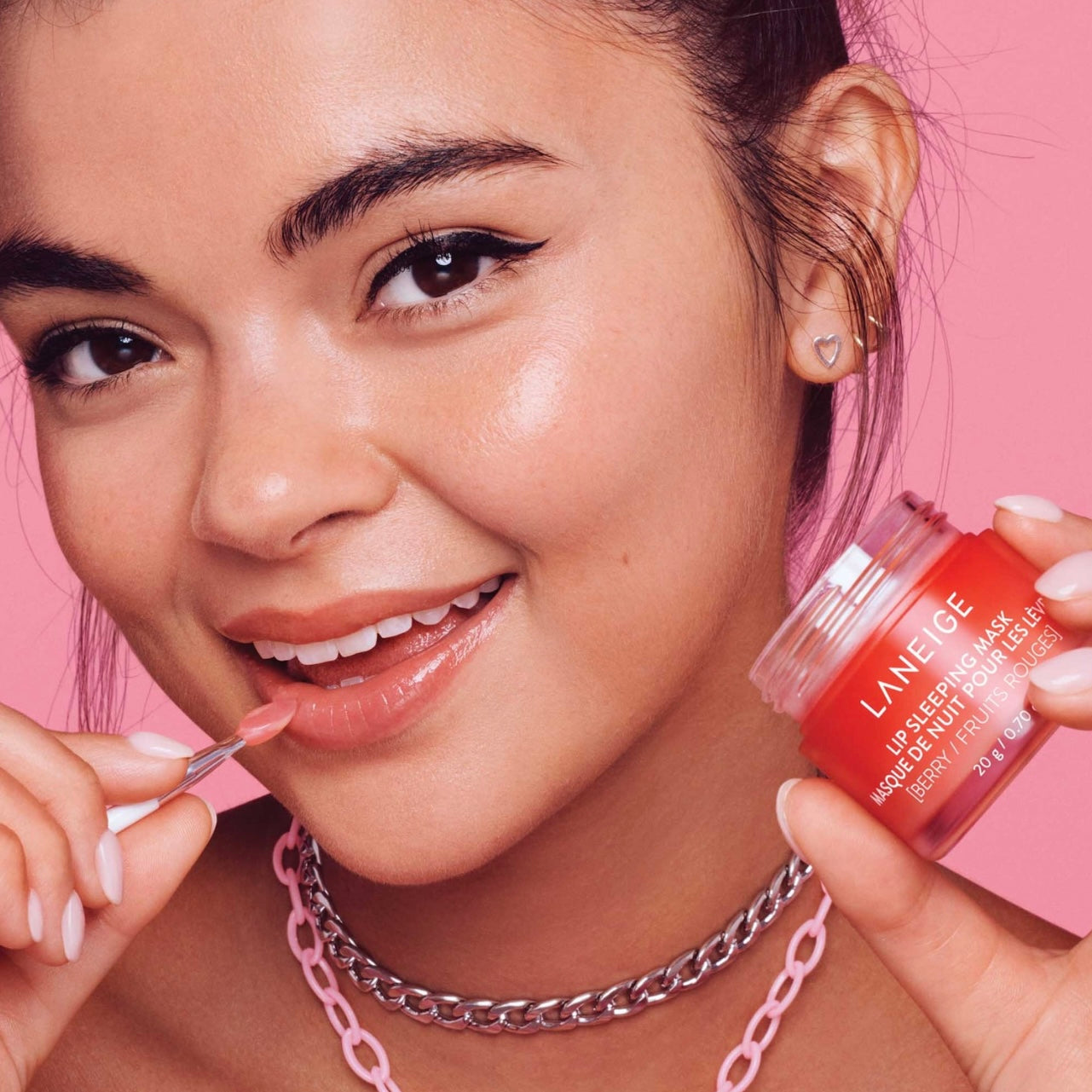 Mascarilla Nocturna Para Labios - Hidratación Profunda con Vitamina C