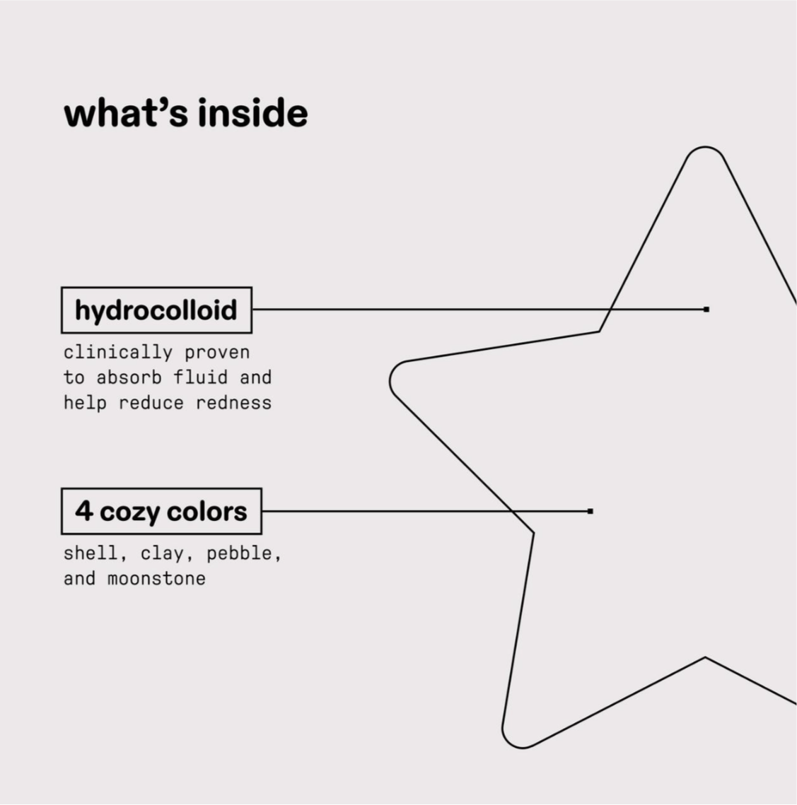 Hydro-Star Pimple Patch - Earth