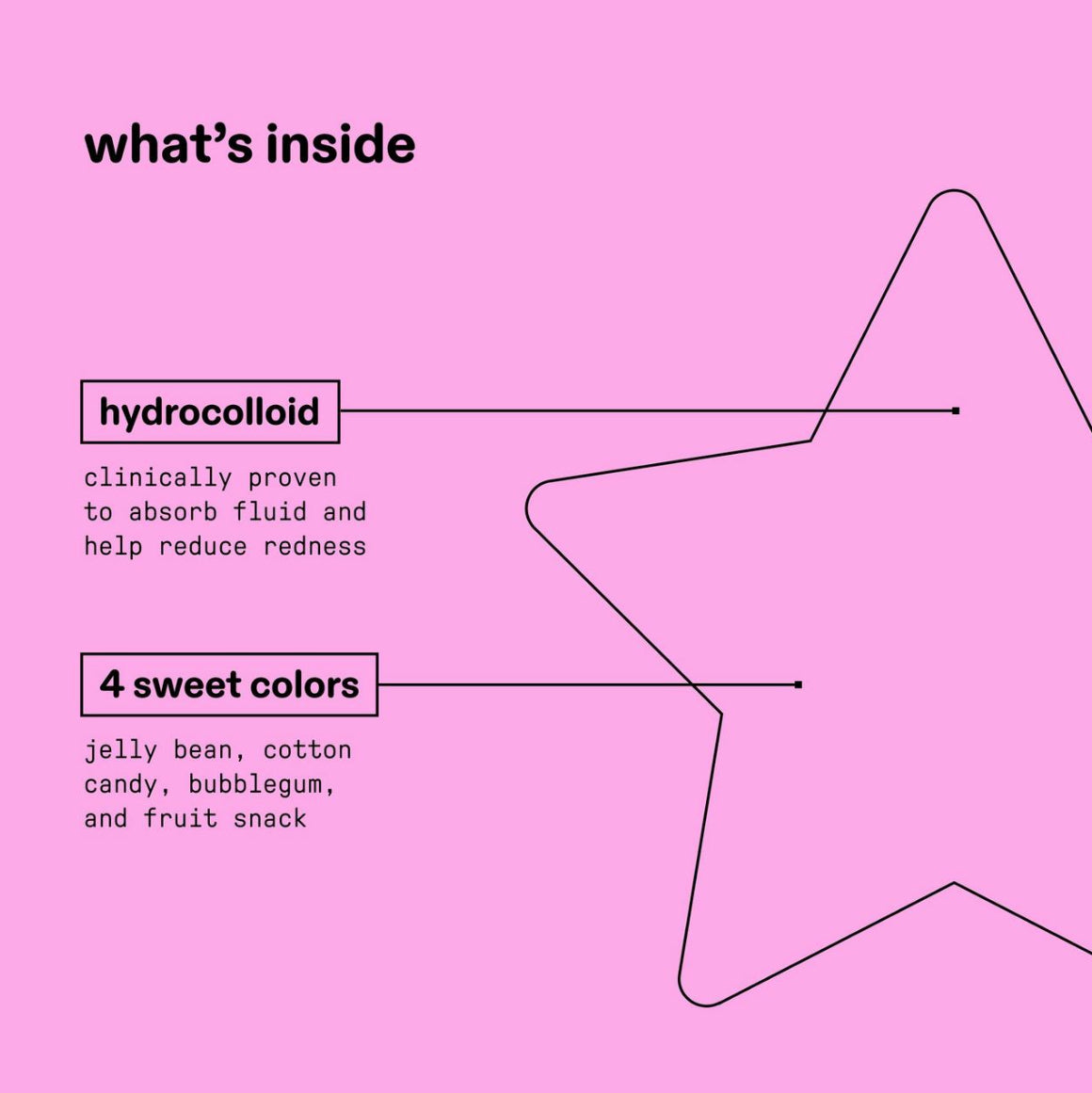 Hydro-Star Pimple Patches - Rosas