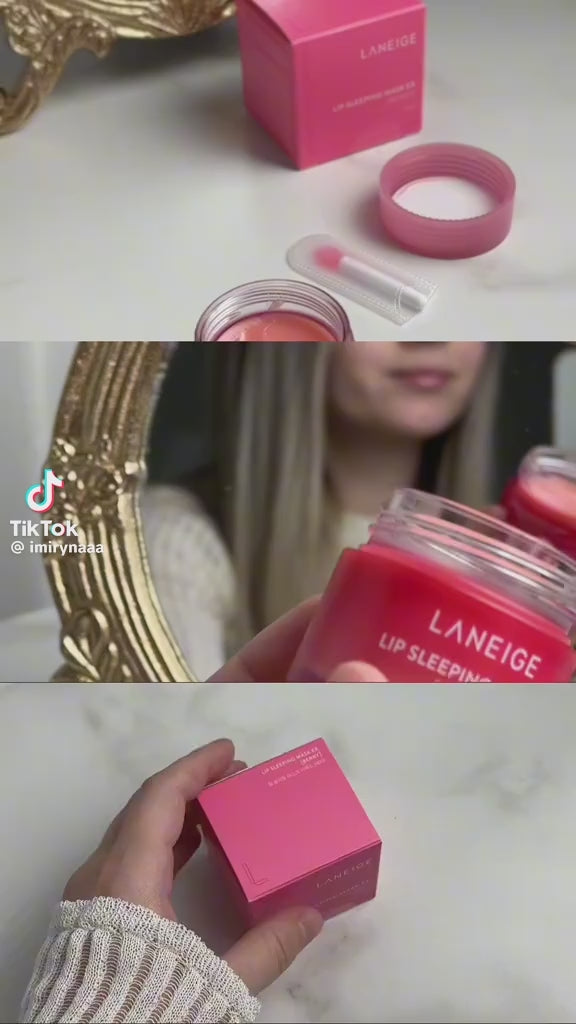 Mascarilla Nocturna Para Labios - Hidratación Profunda con Vitamina C