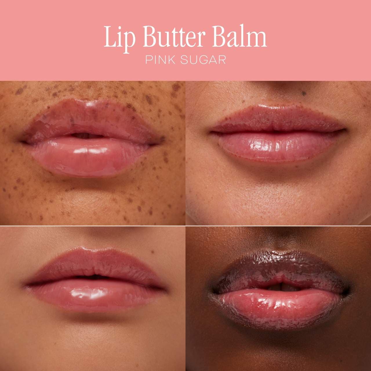 Lip Butter Balm Treatment for Hydration + Nourishing Shine