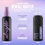 Mini All Nighter Waterproof Natural Finish Setting Spray with 24HR Wear